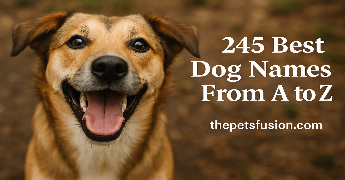 The 245 best dog names from A to Z