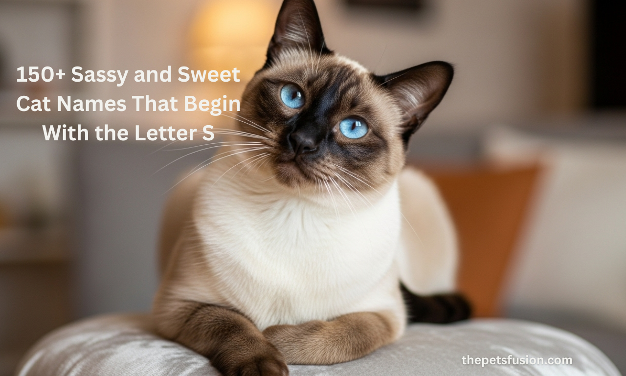 150+ Sassy and Sweet Cat Names That Begin With the Letter S