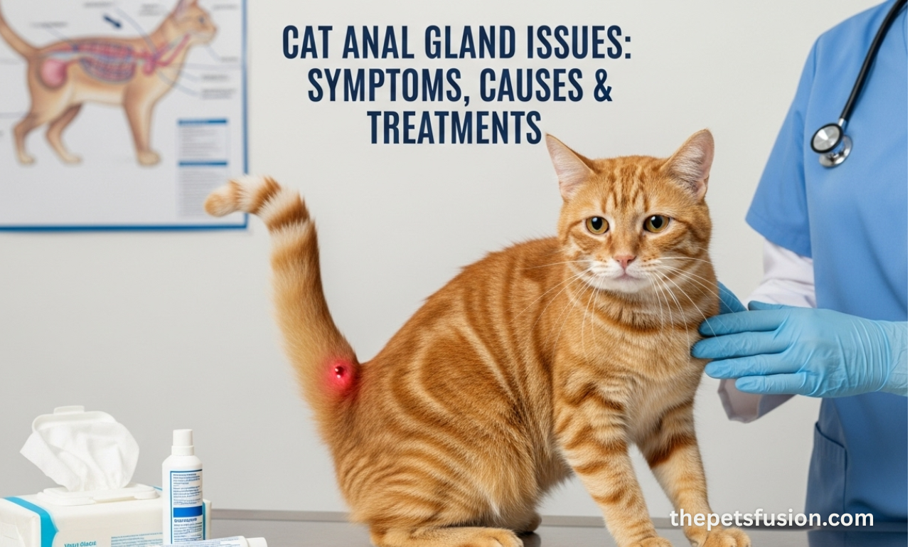 Cat Anal Gland Issues Symptoms, Causes & Treatments