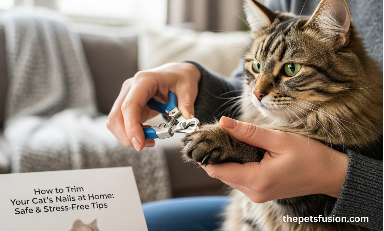 How to Trim Your Cat’s Nails at Home: Safe & Stress-Free Tips