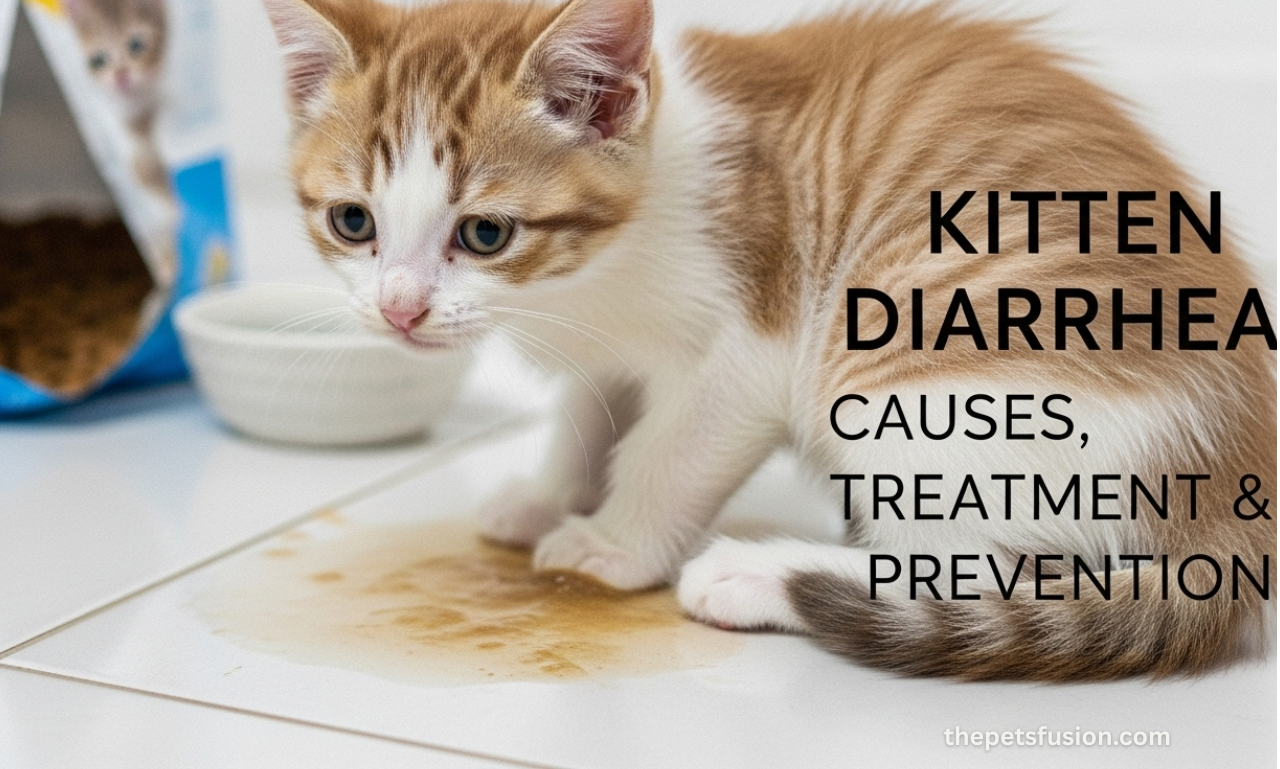 Kitten Diarrhea Causes, Treatment & Prevention