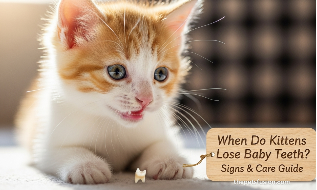 When Do Kittens Lose Baby Teeth Signs & Care Guide