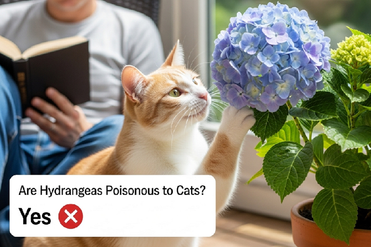 Are Hydrangeas Poisonous to Cats
